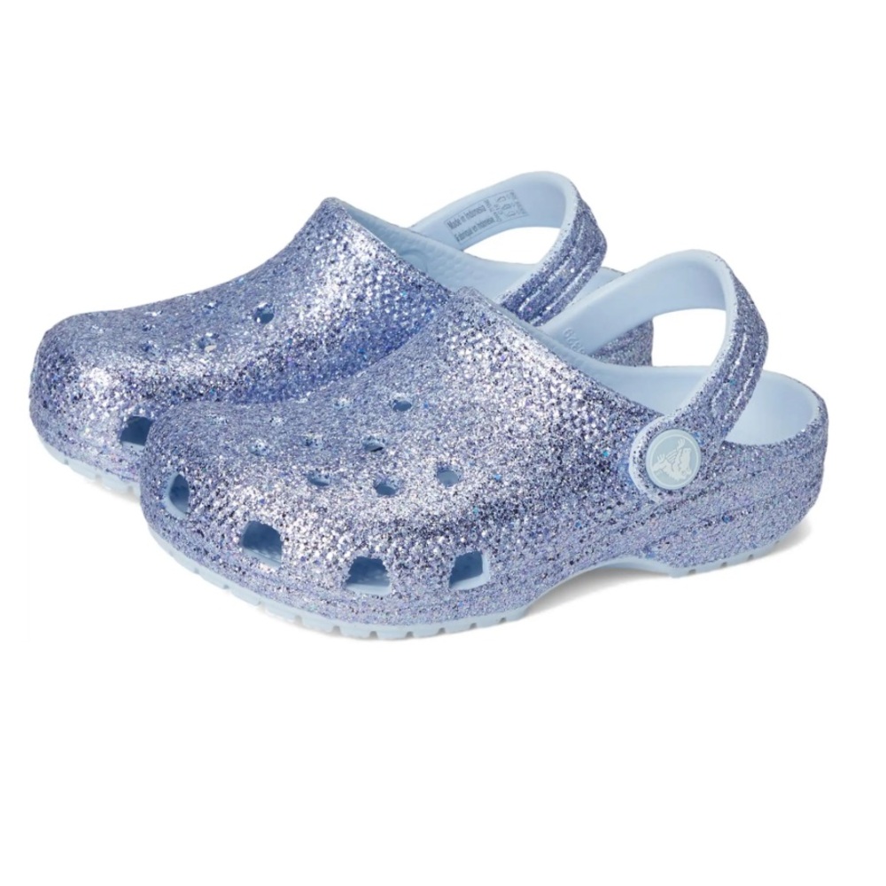 CROCS Kids Glitter Clogs, size 11 (toddler)